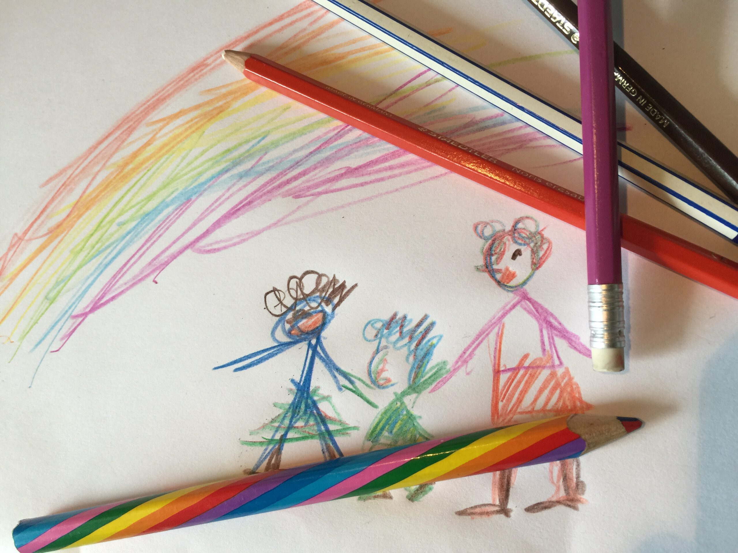 Regenbogen-Familie